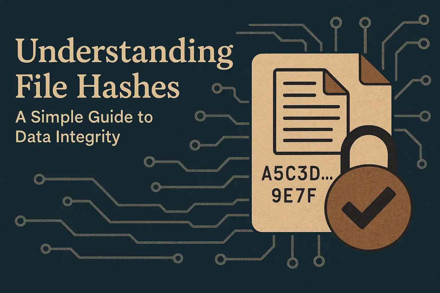 Understanding File Hashes: The Key to Verifying File Integrity - Featured blog post illustration